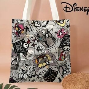 Disney Nightmare Before Christmas Large Tote Bag Purse NEW